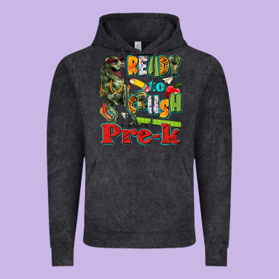 Ready To Crush Pre K Vintage Hoodie Designed By Texasbilliewilder