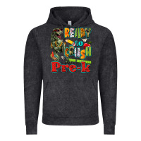 Vintage Black ready to crush pre k Vintage Hoodie - texasbilliewilder