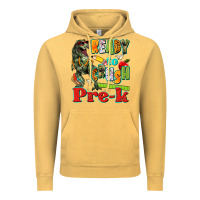 Vintage Mustard ready to crush pre k Vintage Hoodie - texasbilliewilder