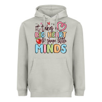 Moon Dust it takes a big heart for shape little minds Heavyweight Hoodie - MaliasSmallBusiness