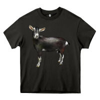 Asphalt Alpine Goat Heavy Core Tee - LillyAllenDesigns