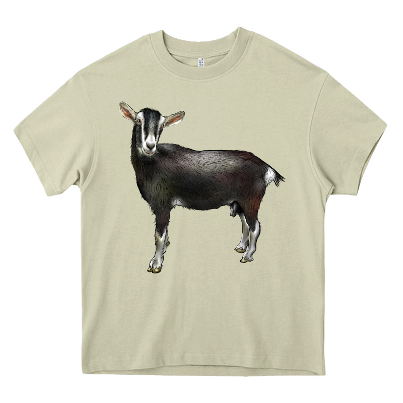 Alpine Goat Heavy Core Tee by LillyAllenDesigns | Teevron