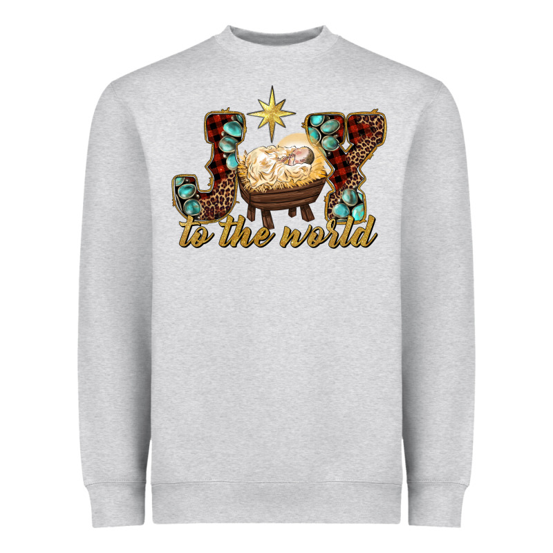 Joy To The World Heavyweight Sweatshirt by RanaPortraitStore | Teevron