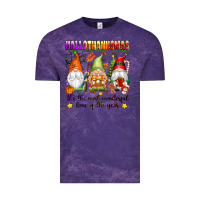 Cloud Purple hallothanksmas its the most wonderful time of the Vintage Tee - texasbilliewilder