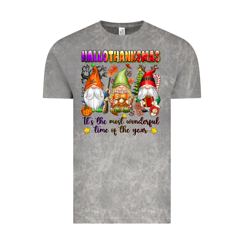 Hallothanksmas Its The Most Wonderful Time Of The Vintage Tee by texasbilliewilder | Teevron