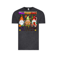 Vintage Black hallothanksmas its the most wonderful time of the Vintage Tee - texasbilliewilder