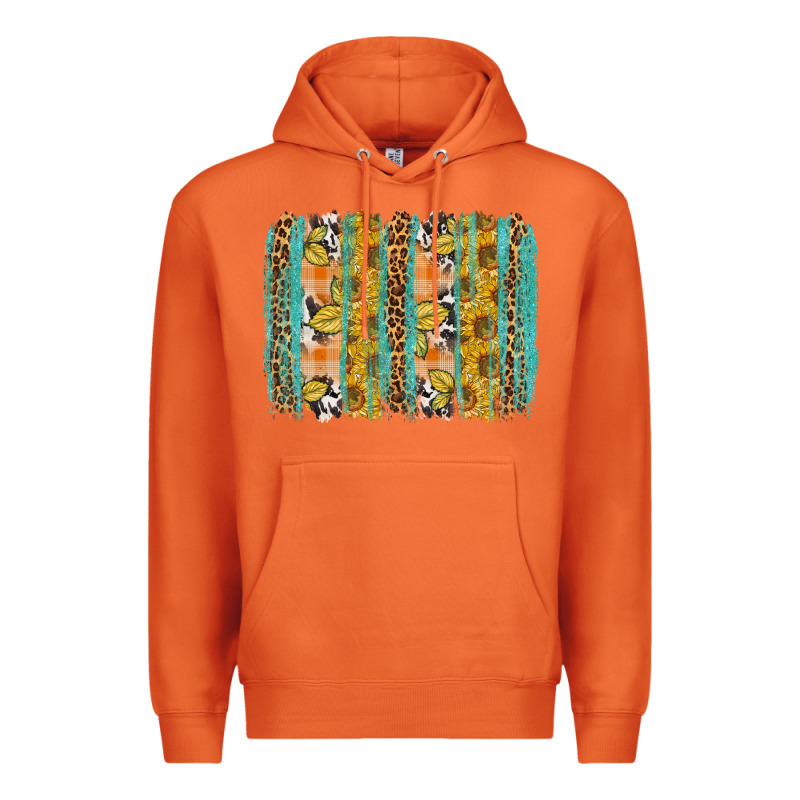 Fall Sunflower Brushstroke Premium Hoodie by BundleAndBundleShop | Teevron