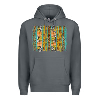 Rock fall sunflower brushstroke Premium Hoodie - BundleAndBundleShop