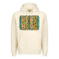 Sandshell fall sunflower brushstroke Premium Hoodie - BundleAndBundleShop