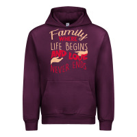 Mauve Wine Family Urban Hoodie - Bettercallsaul