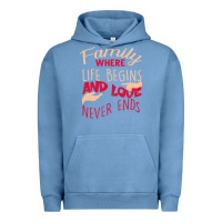 Pigment Pebble Blue Family Urban Hoodie - Bettercallsaul