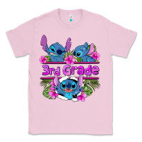 Bubblegum Pink preview flower stitch 3rd grade Classic Tee - AdoDesignShop