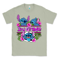 Matcha preview flower stitch 3rd grade Classic Tee - AdoDesignShop