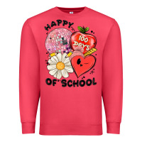 Cardinal happy 100 days of school Premium Sweatshirt - MaliasSmallBusiness