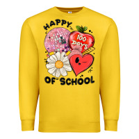 Lemon happy 100 days of school Premium Sweatshirt - MaliasSmallBusiness