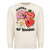 Sandshell happy 100 days of school Premium Sweatshirt - MaliasSmallBusiness