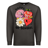 Smoke happy 100 days of school Premium Sweatshirt - MaliasSmallBusiness