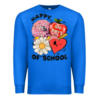 True Royal happy 100 days of school Premium Sweatshirt - MaliasSmallBusiness