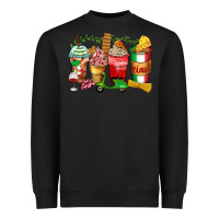 Black italy coffee cups Heavyweight Sweatshirt - Zillion Design Studio