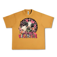 Peanut Butter be my valentine holstein cow valentine's day Urban Heavy Tee - FaDigitalArtStudio
