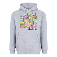 Heather Grey teaching my favorite peeps Heavyweight Hoodie - MaliasSmallBusiness