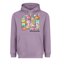 Lavender teaching my favorite peeps Heavyweight Hoodie - MaliasSmallBusiness
