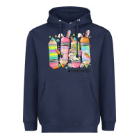 Navy teaching my favorite peeps Heavyweight Hoodie - MaliasSmallBusiness
