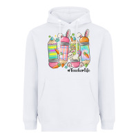 White teaching my favorite peeps Heavyweight Hoodie - MaliasSmallBusiness
