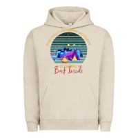 Pigment French Oak camping The Best Outdoor Activity Is Going Back Inside Urban Hoodie - Bettercallsaul