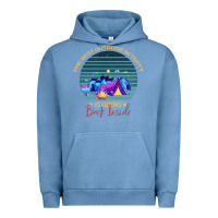 Pigment Pebble Blue camping The Best Outdoor Activity Is Going Back Inside Urban Hoodie - Bettercallsaul