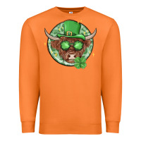 Carrot st. patrick's day heifer Premium Sweatshirt - MaliasSmallBusiness