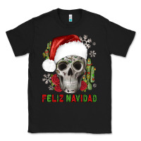 Black feliz navidad skull cactus Classic Tee - JahusDesignShop