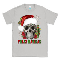 Moon Dust feliz navidad skull cactus Classic Tee - JahusDesignShop