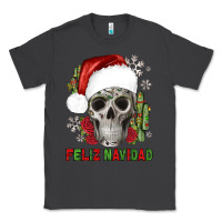 Smoke feliz navidad skull cactus Classic Tee - JahusDesignShop