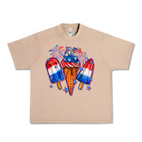 Burro 4th of July ice creams Urban Heavy Tee - Neo Western
