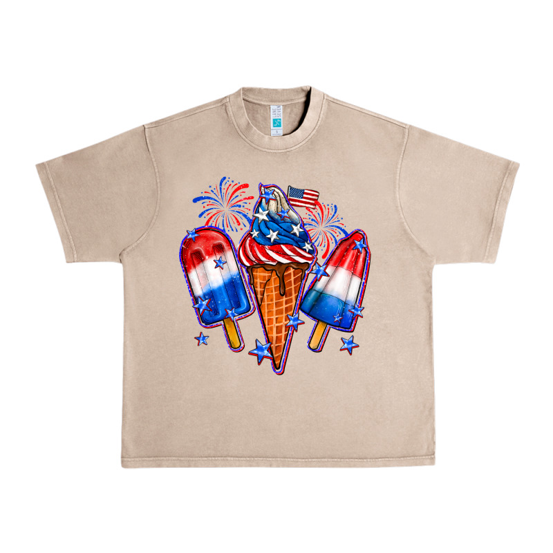 4th Of July Ice Creams Urban Heavy Tee by Neo Western | Teevron