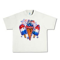 Pistachio 4th of July ice creams Urban Heavy Tee - Neo Western