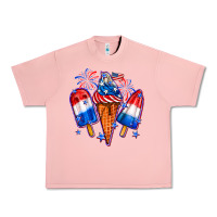 Salmon 4th of July ice creams Urban Heavy Tee - Neo Western