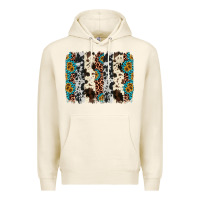 Tofu cowhide leopard gemstone brushstroke Premium Hoodie - AdoDesignShop