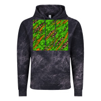 Cloud Black distressed shamrock and leopard Vintage Hoodie - RanaPortraitStore