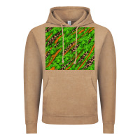 Vintage Coffee distressed shamrock and leopard Vintage Hoodie - RanaPortraitStore