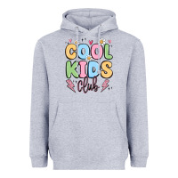 Heather Grey cool kids club Heavyweight Hoodie - MaliasSmallBusiness