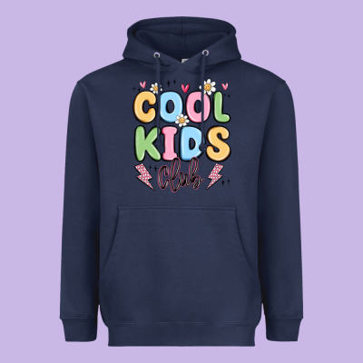 Cool Kids Club Heavyweight Hoodie Designed By Maliassmallbusiness