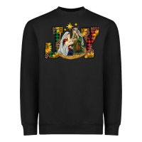 Black joy holy family Heavyweight Sweatshirt - RanaPortraitStore