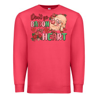 Cardinal don't go bacon my heart Premium Sweatshirt - MaliasSmallBusiness