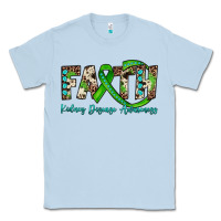 Dusty Blue faith kidney disease awareness Classic Tee - JahusDesignShop