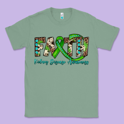 Faith Kidney Disease Awareness Classic Tee Designed By Jahusdesignshop