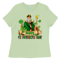 Matcha happy st patricks day with st patricks Ladies Tee - AdoDesignShop