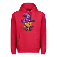 Cardinal witch gnome with broom Premium Hoodie - BundleAndBundleShop