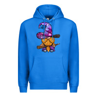 True Royal witch gnome with broom Premium Hoodie - BundleAndBundleShop
